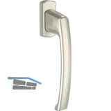 MACO SKB-S/SE/PAS Drehgriff, Vierkant 7x32 mm, Aluminium champagne eloxiert