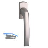 MACO Fenstergriff HARMONY, VK 7x32 mm, Alu titan eloxiert