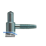 OTLAV Einbohrband Typ 030,Rahmenteil, Band � 16 mm, Stahl verzinkt