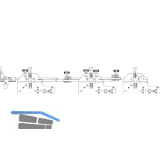 MACO RUSTICO Bohrlehre BLR Anschlag getrennt Band m. Lasche+Haltekonsole+Kloben