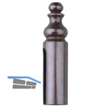 OTLAV Aufsteckh�lse Typ 838, f�r T�rband Typ495 � 16 mm, Messing bronze