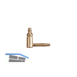 OTLAV Einbohrband Fl�gelteil Typ 190, Band � 13 mm, Stahl vermessingt