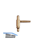 OTLAV Einbohrband Rahmenteil Typ 190, Band � 13 mm, Stahl vermessingt