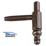 OTLAV Einbohrband Rahmenteil Typ 190, Band � 14 mm, Stahl bronze