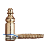 OTLAV Einbohrband Typ 190, Fl�gelteil, Band � 16 mm, Stahl vermessingt