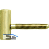 OTLAV Einbohrband Typ 100, Fl�gelteil, Band � 15 mm, Stahl vermessingt