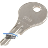MACO Ersatzschl�ssel Sperre 1D9, Stahl verzinkt