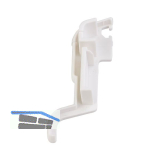 GUTMANN Endkappe KS 550-24 zu Spree 24 OF, 90�,EPDM wei�, links