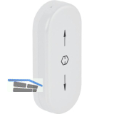 HOPPE Fenster-Griffloch-Verdeckrosette, Aluminium wei�