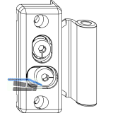 MACO Paumellenband-Fl�gelteil Holz, 60 kg (57892)