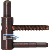 OTLAV Einbohrband Typ 495 3D Exacta,Rahmenteil, Band � 16mm,Stahl br�niert