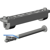 WINKHAUS Scherenlager SL.KS.3-6.BR, 100 kg, braun