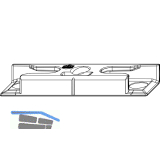 MACO Schlie�teil iS 12L Eurofalz 18 mm 9V ohne Verst�rkungsringe silber