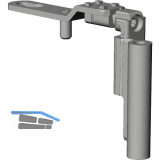 WINKHAUS Drehlagerband DL.K.20-9.RS.WS, 12/20-9V, 130kg, rechts, wei�