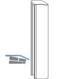 WINKHAUS Fl�gellagerkappe K.FL.K.BR, braun