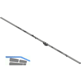 WINKHAUS Getriebe konstant GAK.1325-1, DM 15,5 mm, FFH 1075-1325 mm, silber