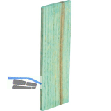 Holzklotz Esche lackiert 80 x 30 x 3 gr�n