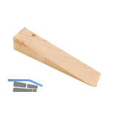 Holzkeil Abachi-Wawa, Roh 150 x 35-Keil 30