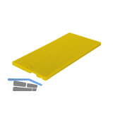 ROTO Verglasungsklotz GL-IB 100 x 48 x 4 aus Kunststoff gelb