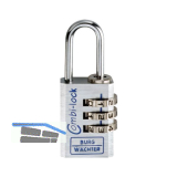 BURG-W�CHTER Vorhangschloss Combi Lock 90 CR, 30 mm SB