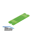 ROTO Bremskl�tze 100 x 30 x 5 aus Kunststoff gr�n