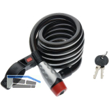 BURG-W�CHTER Spiral-Seilschloss 1650 Reflex SB, L�nge 1800 mm