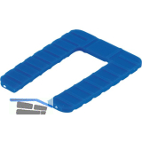 ROTO Euroklick Distanzplatte 40 x 30 x 2 blau