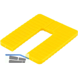 ROTO Euroklick Distanzplatte 65 x 52.5 x 4 gelb