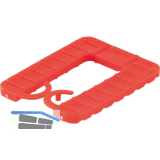 ROTO Euroklick Distanzplatte mit Sperrhaken 40 x 30 x 3 rot