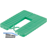 ROTO Euroklick Distanzplatte mit Sperrhaken 40 x 30 x 5 gr�n