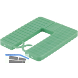 ROTO Euroklick Distanzplatte mit Sperrhaken 65 x 52.5 x 5 gr�n