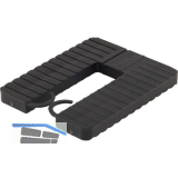 ROTO Euroklick Distanzplatte mit Sperrhaken 65 x 52.5 x 6 schwarz