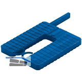 ROTO Euroklick Distanzplatte mit Sperrhaken & Montagehilfe 40 x 30 x 2 blau