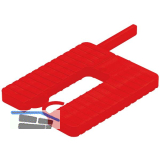 ROTO Euroklick Distanzplatte mit Sperrhaken & Montagehilfe 40 x 30 x 3 rot