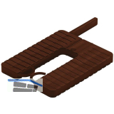 ROTO Euroklick Distanzplatte mit Sperrhaken & Montagehilfe 40 x 30 x 10 braun