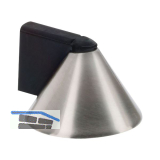 BURG-W�CHTER Bodent�rpuffer TSB 2140 SB, Edelstahl geb�rstet