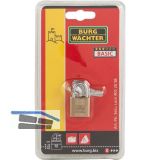 BURG-W�CHTER Vorhangschloss 405 verschiedensperrend, Breite 20 mm SB