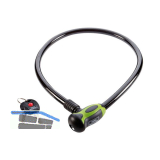 BURG-W�CHTER Zylinderseilschloss mit Licht SB, L�nge 800 mm