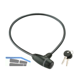 BURG-W�CHTER Zylinderseilschloss Stahl, SB, L�nge 600 mm