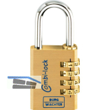 BURG-W�CHTER Vorhangschloss Combi Lock 80/40 Burg SB-1