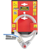 BURG-W�CHTER Kabelschloss mit Licht 230 L SB, L�nge 650 mm