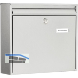 BURG Aufh�ngebriefkasten BORKUM - Edelstahl rostfrei