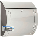 BURG Aufh�ngebriefkasten MODENA - Edelstahl rostfrei