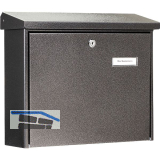 BURG Aufh�ngebriefkasten JOURNAL - Stahlblech verzinkt eisenf�rbig