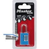 MASTER LOCK Vorhangschloss 7620 EURDCOLCC Zahlenschloss 20 mm, bunt, SB