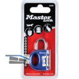 MASTER LOCK Vorhangschloss 633 EURD Zahlenschloss, 32 mm, bunt, SB