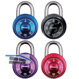 MASTER LOCK Vorhangschloss 1533 EURD Tresor Zahlenschloss, 40 mm, bunt, SB