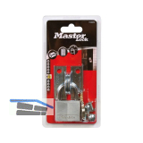 MASTER LOCK Vorhangschloss mit Winkel�se 40 mm SB