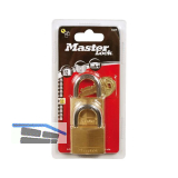 MASTER LOCK Vorhangschloss 140 EURT Messing, Breite 40 mm, gleichsperrend SB-2