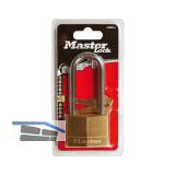 MASTER LOCK Vorhangschloss 150 EURDLJ Messing, Breite 50 mm, verschsp. SB